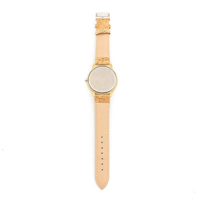 Recicled corck and wood women watch