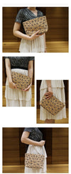 HEX big cork chain luxury handbag