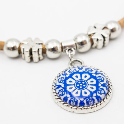 Recicled corck jewlery set