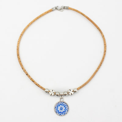 Recicled corck jewlery set