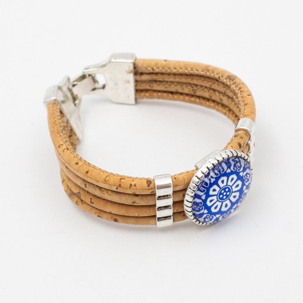 Recicled corck jewlery set