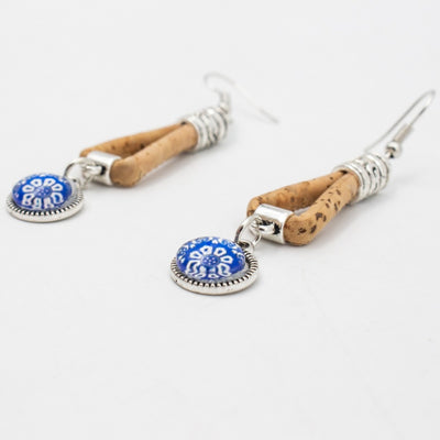 Recicled corck jewlery set