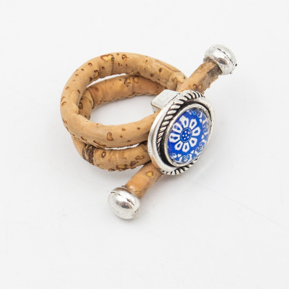 Recicled corck jewlery set