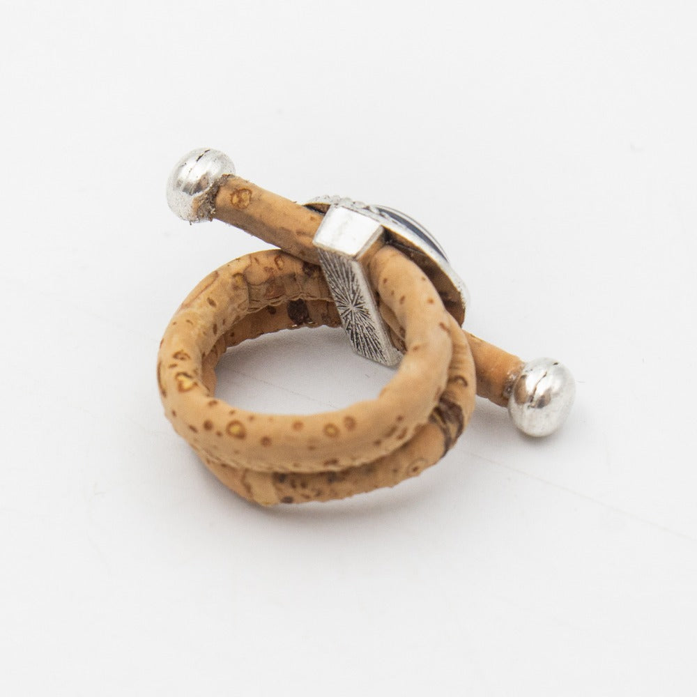 Recicled corck jewlery set