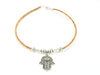 Cork Fatima necklace