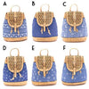 OCEAN - Cork Textile vegan mini backpack
