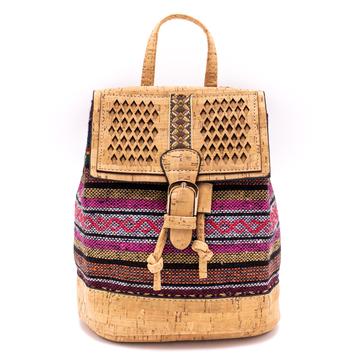 Cork nepal  eco vegan  backpack