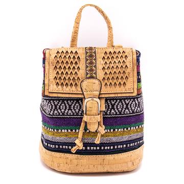 Cork nepal  eco vegan  backpack