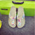 Cork Mono Belt Strap flower power Babouche