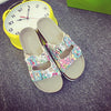 Cork  Belt Double Strap Babouche Slides
