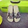 Cork  Belt double Strap Babouche Slides