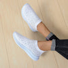 NIGHTFALL WHITE MESH SNEAKERS