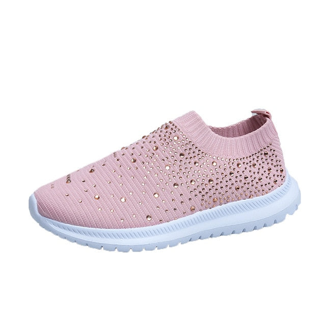 NIGHTFALL PINK MESH SNEAKERS