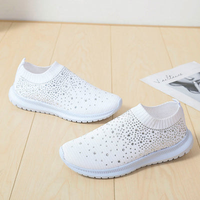 NIGHTFALL WHITE MESH SNEAKERS