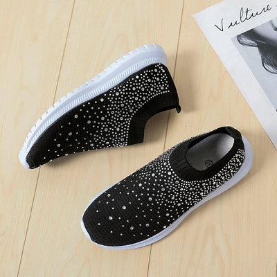 NIGHTFALL BLACK MESH SNEAKERS