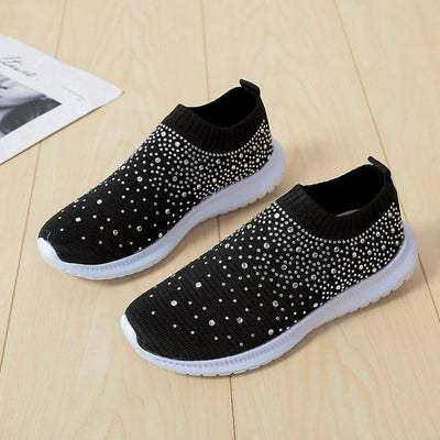 NIGHTFALL BLACK MESH SNEAKERS