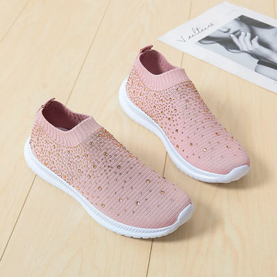 NIGHTFALL PINK MESH SNEAKERS