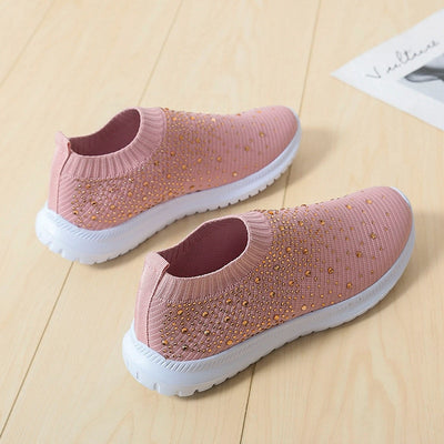 NIGHTFALL PINK MESH SNEAKERS