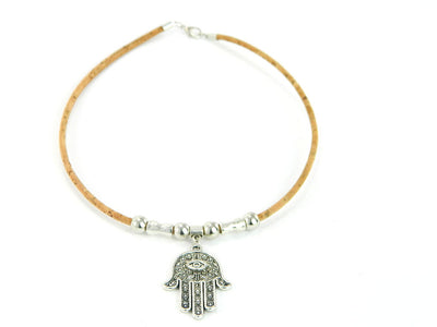 Cork Fatima necklace
