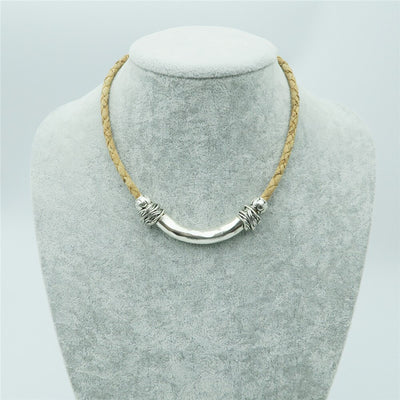 Natural Cork Handmade antique sliver tube