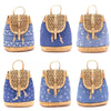 OCEAN - Cork Textile vegan mini backpack