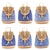 OCEAN - Cork Textile vegan mini backpack