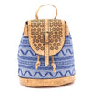 OCEAN - Cork Textile vegan mini backpack