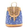 OCEAN - Cork Textile vegan mini backpack