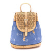 OCEAN - Cork Textile vegan mini backpack