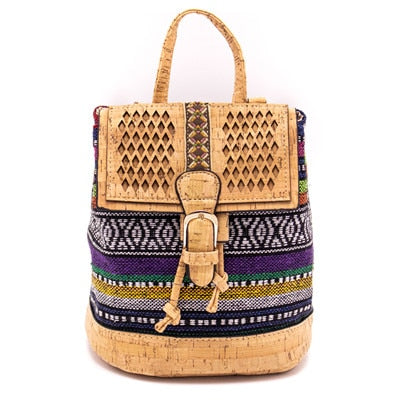 Cork nepal  eco vegan  backpack