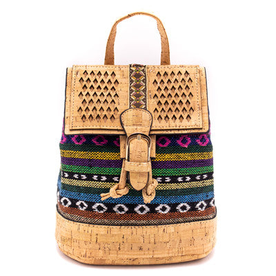 Cork nepal  eco vegan  backpack