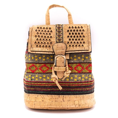 Cork nepal  eco vegan  backpack