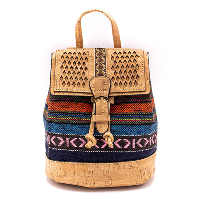 Cork nepal  eco vegan  backpack